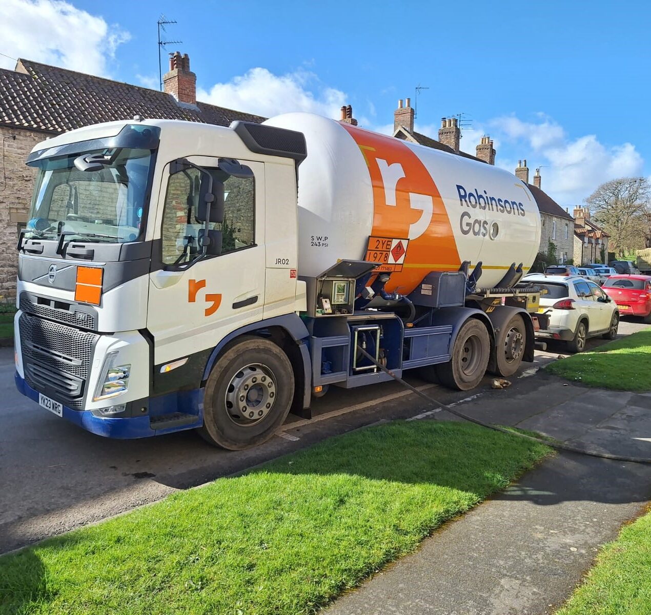 Robinsons Gas LPG truck