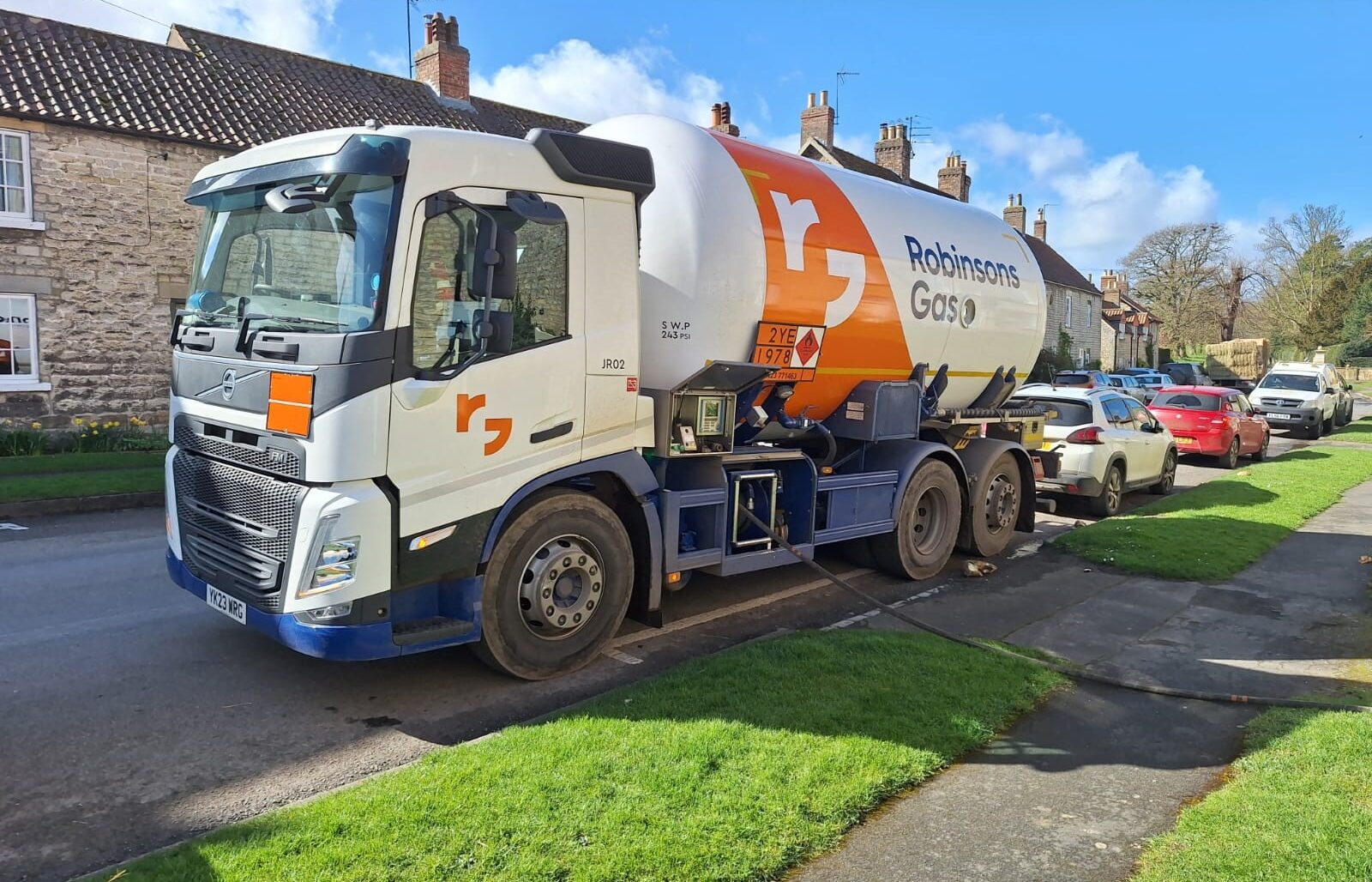Robinsons Gas LPG truck