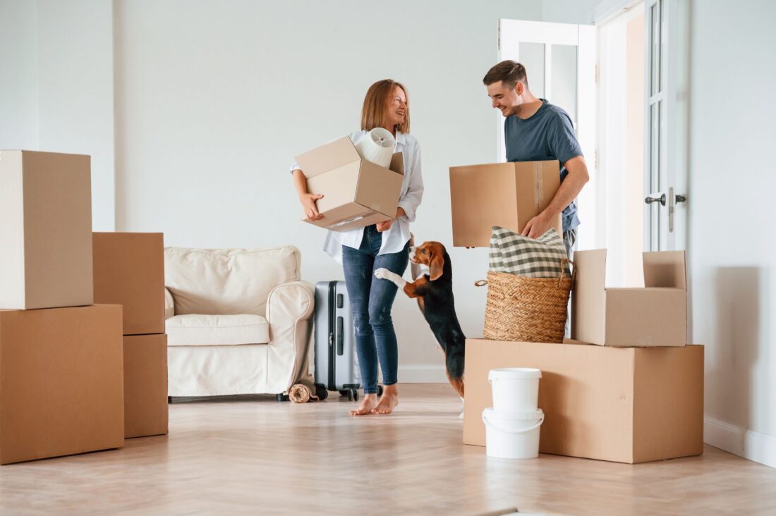 Family moving in
