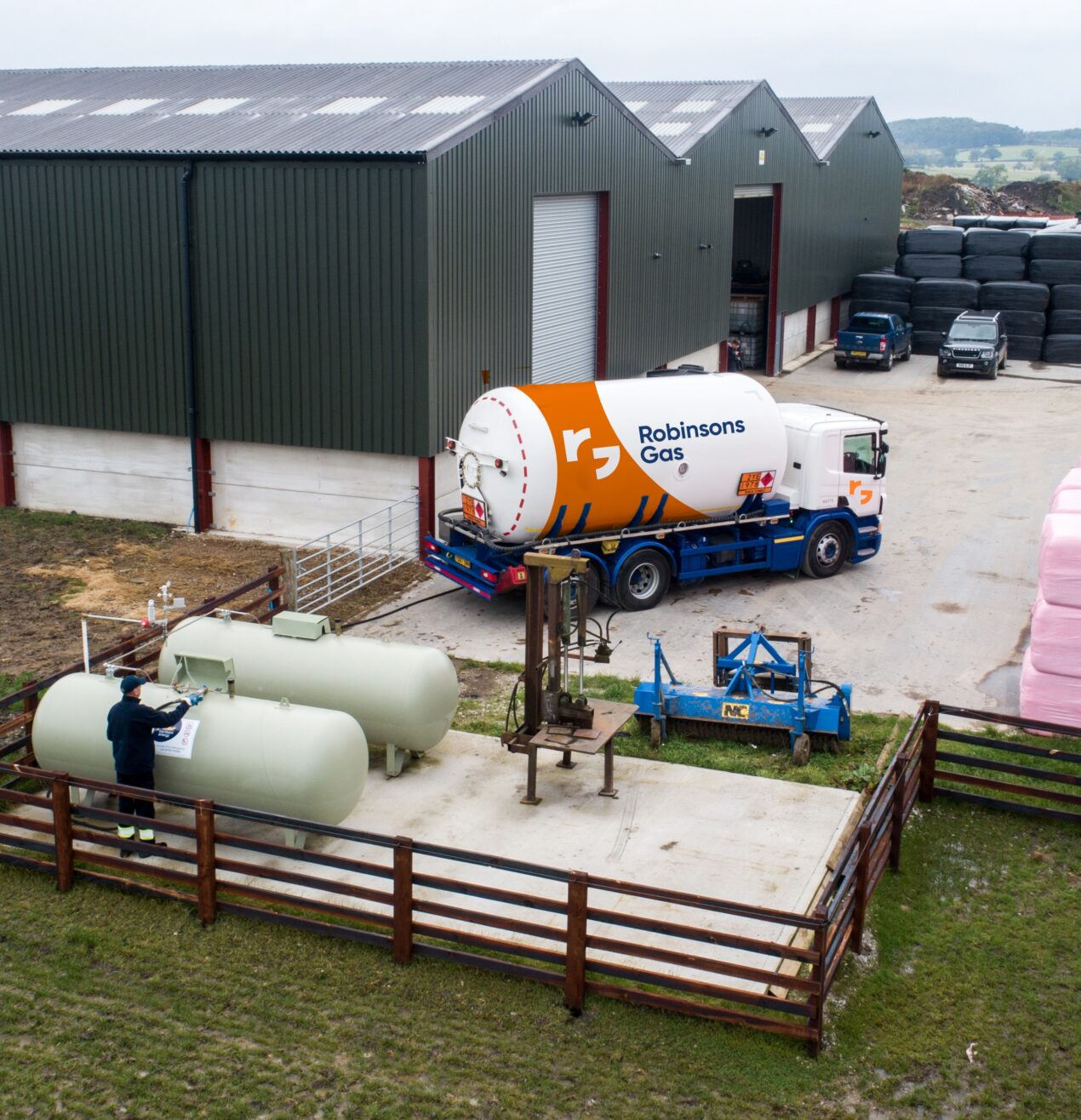 Robinsons Gas wagon